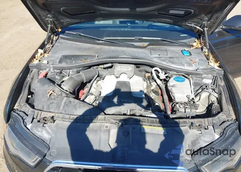 2015 Audi A6 3.0T Premium Plus from USA, damaged, VIN WAUHGAFC6FN011924